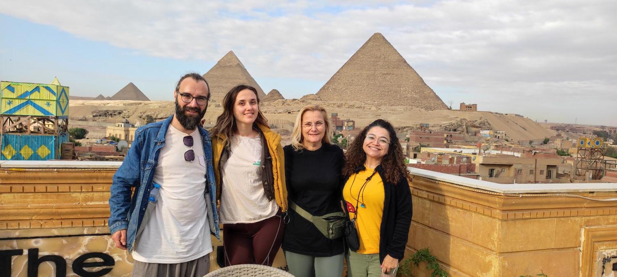 Pyramids Kingdom - Guest House Kafret el-Gabal Εξωτερικό φωτογραφία